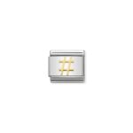 Moduł do bransoletki COMPOSABLE - 030108/16 Hashtag # Gold