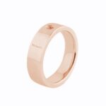 Pierścionek baza TWISTED – TATUM / Rose 8 mm MELANO
