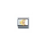 Moduł do bransoletki COMPOSABLE - 030115/01 "€" Euro 18K Gold