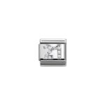 Moduł do bransoletki COMPOSABLE - 330304/19 "21" cyrkonia Silver