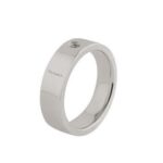 Pierścionek baza TWISTED – TATUM / Silver 8 mm