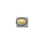 Moduł do bransoletki COMPOSABLE - 330502/02 Złoty Kryształ Górski Silver