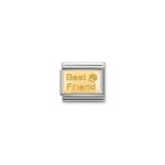 Moduł do bransoletki COMPOSABLE - 030121/50 Najlepszy przyjaciel Odcisk łapy 18K Gold