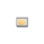 Moduł do bransoletki COMPOSABLE - 030161/11 Kot astronauta 18K Gold