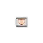 Moduł do bransoletki COMPOSABLE - 430104/22 Serce wypukłe 9K Rose Gold