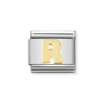 Moduł do bransoletki COMPOSABLE - 030101/18 Litera "R" Gold