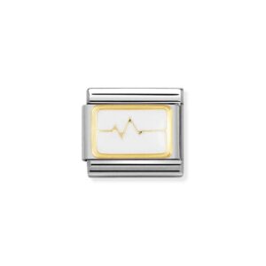 Moduł do bransoletki COMPOSABLE - 030263/09 Bicie serca 18K Gold