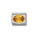 Moduł do bransoletki COMPOSABLE - 030601/002 Żółta Cyrkonia 18K Gold