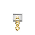 Moduł do bransoletki COMPOSABLE - 031800/10 Zawieszka Nieskończoność 18K Gold