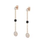 Kolczyki wiszące GIOIE Rose Gold 146205/012 NOMINATION