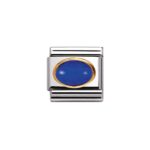Moduł do bransoletki COMPOSABLE - 030502/09 Lazuryt 18K Gold