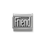 Moduł do bransoletki COMPOSABLE - 330102/31 "Friend" Silver
