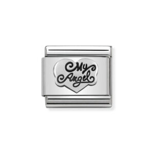Moduł do bransoletki COMPOSABLE - 330101/14 Serce "My Angel" Silver