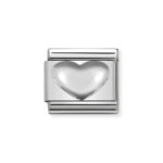 Moduł do bransoletki COMPOSABLE - 330106/01 Wypukłe Serce Silver