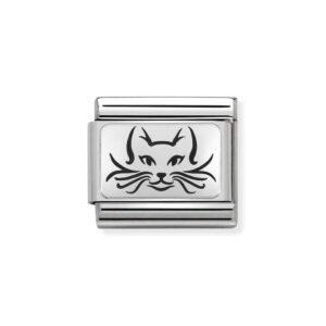 Moduł do bransoletki COMPOSABLE - 330109/05 Kot Silver