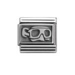 Moduł do bransoletki COMPOSABLE - 330102/11 Maska nurka Silver