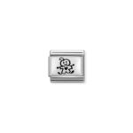 Moduł do bransoletki COMPOSABLE - 330109/50 Chłopiec Silver