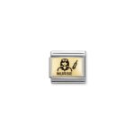 Moduł do bransoletki COMPOSABLE - 030166/17 Pielęgniarka 18K Gold