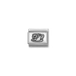 Moduł do bransoletki COMPOSABLE - Filiżanka z kwiatami 330111/26 Silver