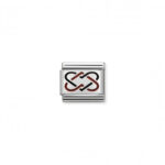 Moduł do bransoletki COMPOSABLE - 330208/01 Splecione serca Silver