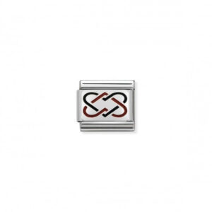 Moduł do bransoletki COMPOSABLE - 330208/01 Splecione serca Silver