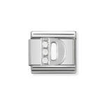 Moduł do bransoletki COMPOSABLE - 330301/04 Litera D z cyrkonią Silver