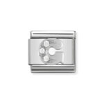 Moduł do bransoletki COMPOSABLE - 330301/07 Litera G z cyrkonią Silver