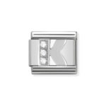 Moduł do bransoletki COMPOSABLE - 330301/11 Litera K z cyrkonią Silver
