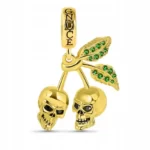 Zawieszka Skull Cherry ENC012