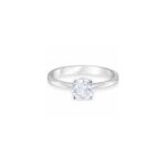 Pierścionek Attract Round Silver 50 SWAROVSKI 5412023