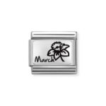 Moduł Composable 330112/15 'Marzec Narcyz' 925 Silver Nomination