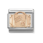 COMPOSABLE 430102/07 Link 9K Rose Gold 'Walizka ' NOMINATION