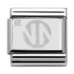 Moduł Composable 330309/02 'Logo Nomination' 925 Silver Nomination