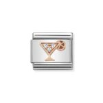 COMPOSABLE 430305/28 Link 9K Rose Gold 'Cocktail'N0MINATION