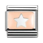 COMPOSABLE 430101/09 Link 9K Rose Gold 'Gwiazda' N0MINATION
