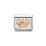 COMPOSABLE 430106/16 Link 9K Rose Gold 'King Rat' NOMINATION