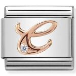 COMPOSABLE 430310/03 Link 9K Rose Gold "Litera C'NOMINATION