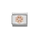 COMPOSABLE 430305/23 Link 9K Rose Gold 'Snowflake'NOMINATION