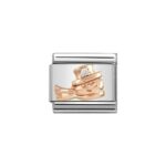 COMPOSABLE 430305/20 Link 9K Rose Gold 'Snowman'NOMINATION