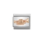 COMPOSABLE 430106/10 Link 9K Rose Gold 'Trumpet' NOMINATION
