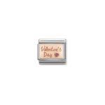 COMPOSABLE 430316/02 Link 9K Rose Gold 'Valentine’s Day' NOMINATION