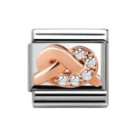 COMPOSABLE 430302/06 Link 9K Rose Gold 'Węzeł' NOMINATION