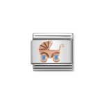 COMPOSABLE 430305/05 Link 9K Rose Gold 'Wózek NOMINATION
