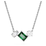 Naszyjnik Mesmera Green Silver SWAROVSKI 5668278