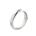 Pierścionek baza TWISTED – TRACY / Silver 4 mm MELANO