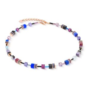 Naszyjnik Coeur de Lion GeoCUBE® Iconic Blue Moon 2838/10-0807
