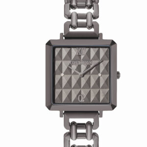 Zegarek Coeur de Lion Anthracite Iconic Cube - 7665/74-1228
